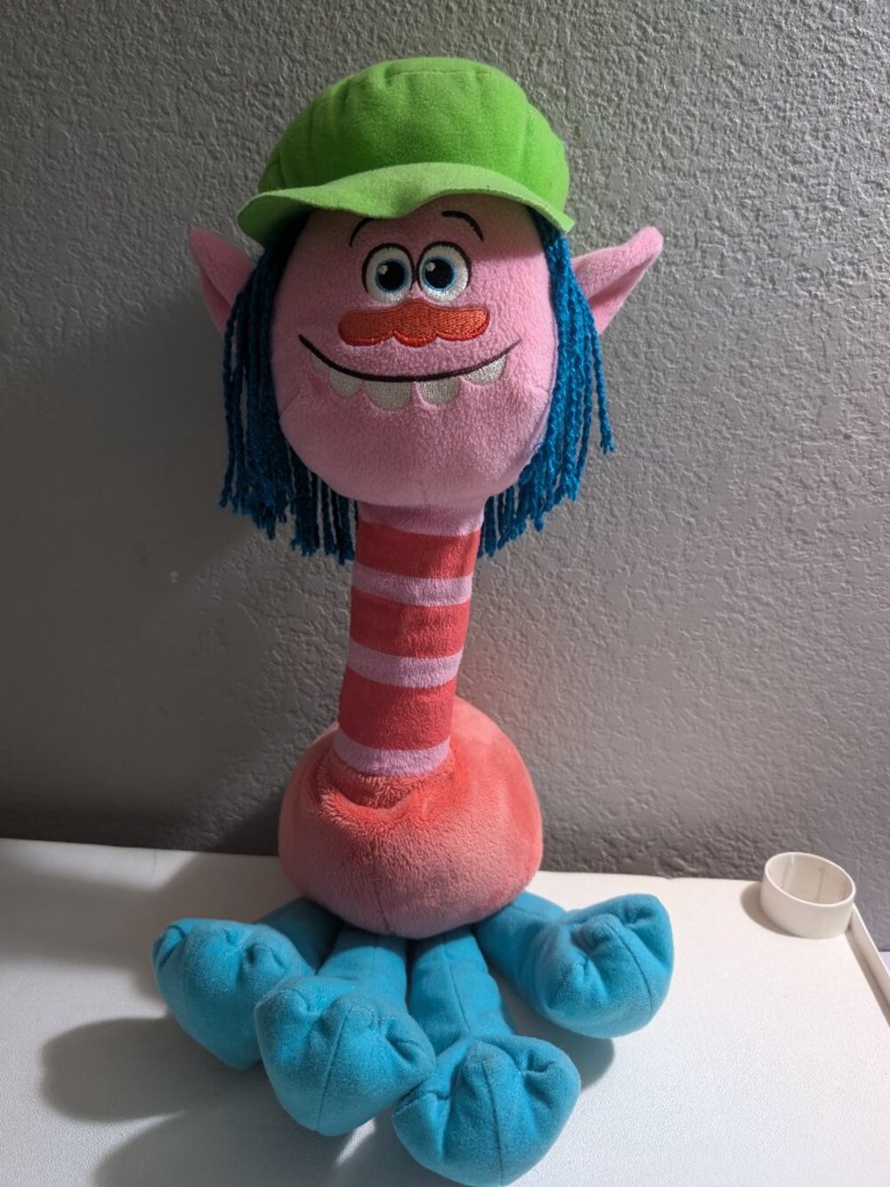 Dreamworks Hasbro Troll "Cooper" Doll 22" Tall Plush Stuffed Toy